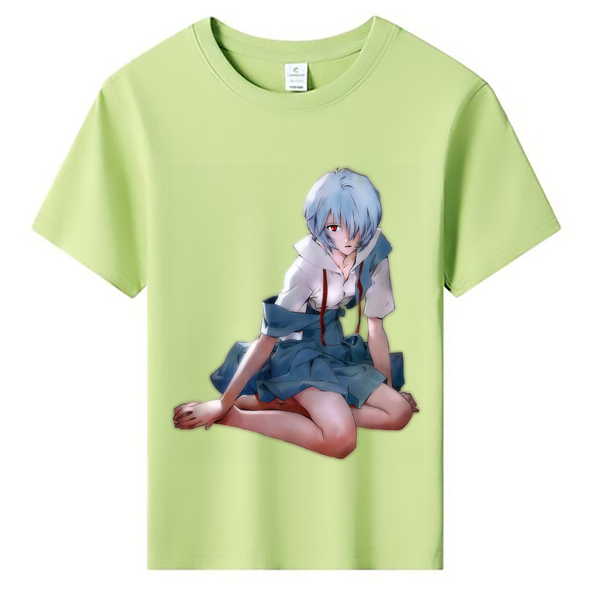（画像用） EVA 新世紀エヴァンゲリオン 綿100％キッズTシャツ（フロントプリント）